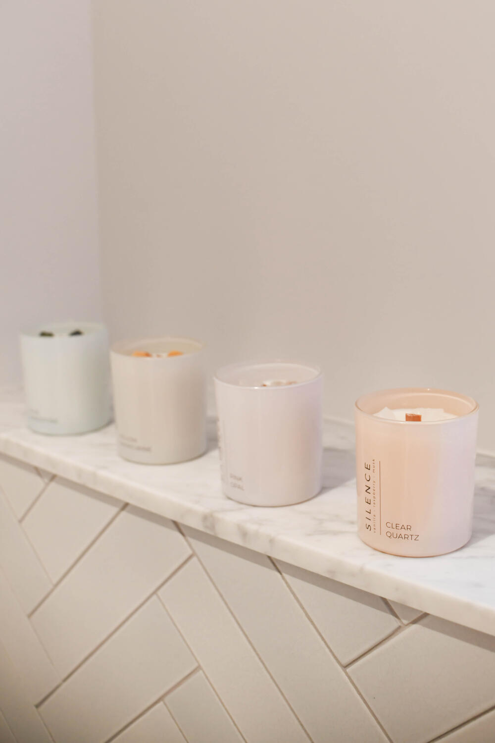 Balance duftlys - rosa